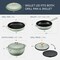 Best Choice Products 6-Piece Enameled Cast Iron Cookware Set, 6QT Dutch Oven W/ Lid, 2QT Skillet W/ Lid, Grill Pan, Grill Press